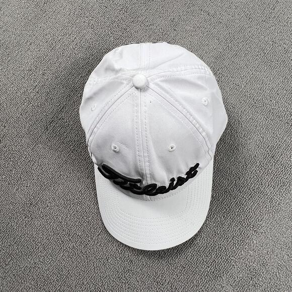 Titleist Hat Adult White One Size Adjustable Golf Golfing Casual Cap Men's - Picture 4 of 9